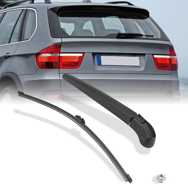Rear Windshield Wiper Arm Blade Assembly Kit Compatible with 2007-20 Size: E70