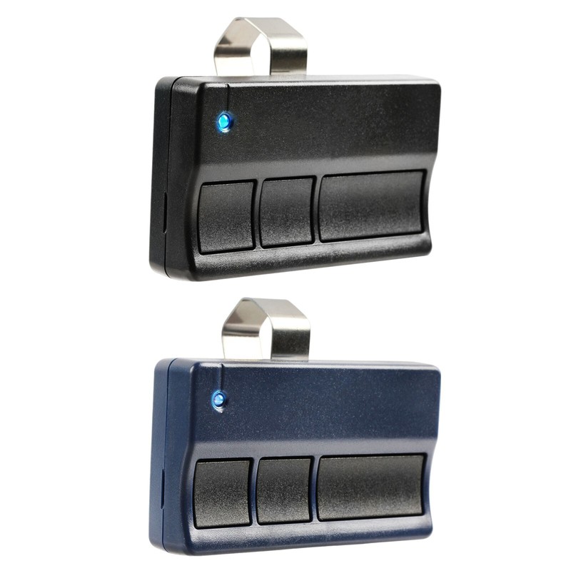 2 Replacement for Liftmaster 373LM Car Garage Door Remote Opener Black Blue