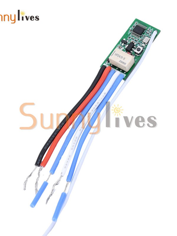 433Mhz DC3V-18V Mini Wireless RF Remote Control Switch LED Lamp Controller DIY