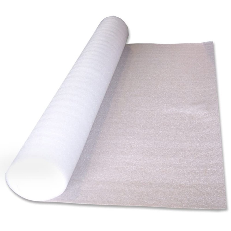 PolyFoam Multipurpose Foam Underlayment – 100 sq ft Roll for Laminate & Wo