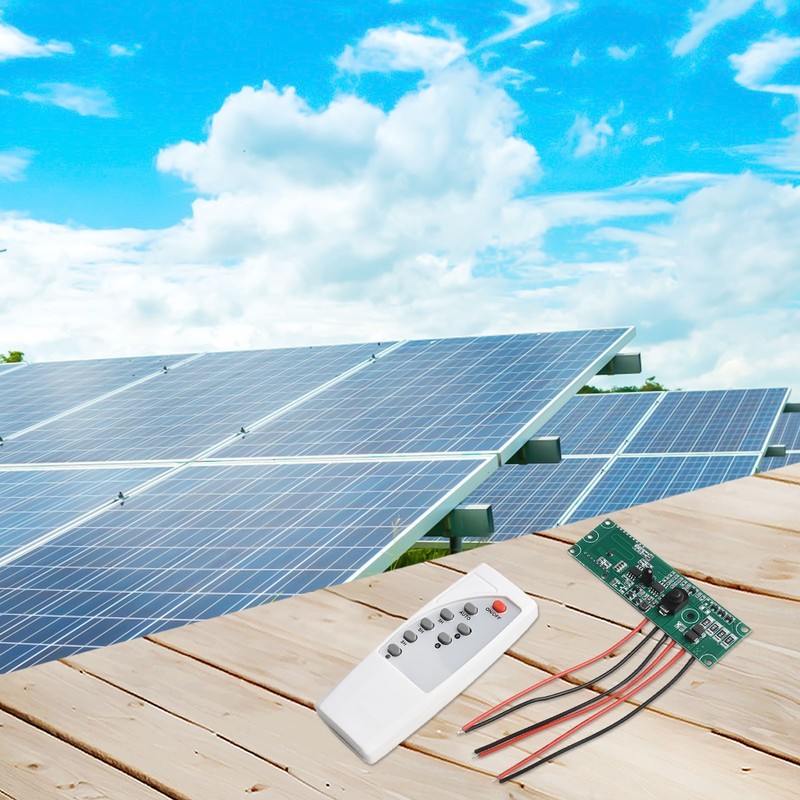 Fully Soldered Solar Light Control Board 3.2V 3.7V with Remote Support