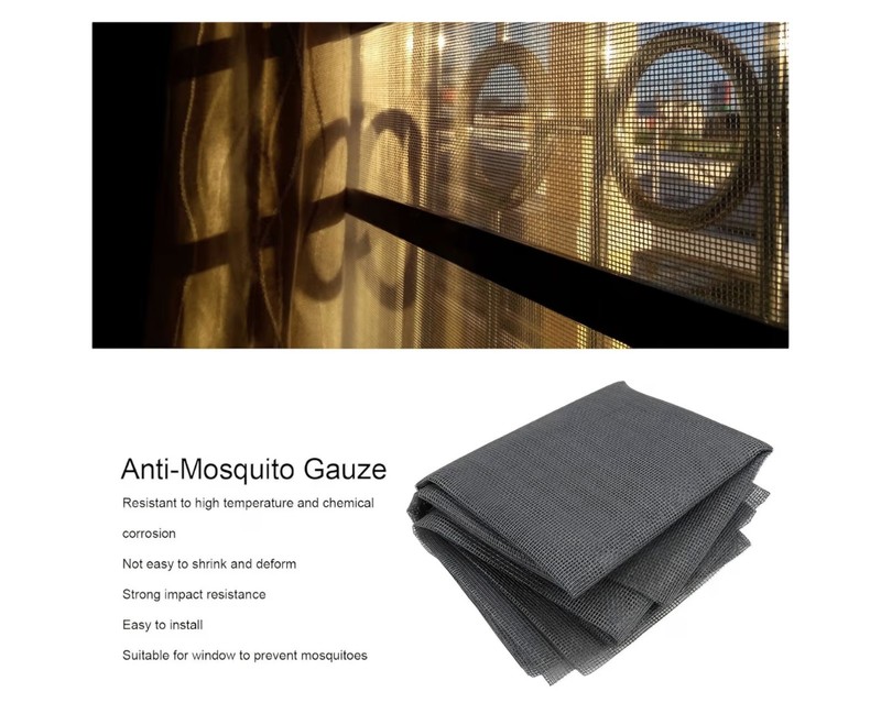 Tear Screen: Plain Weave Technology. Suitable For Bedroom And Roof Window. gallery
