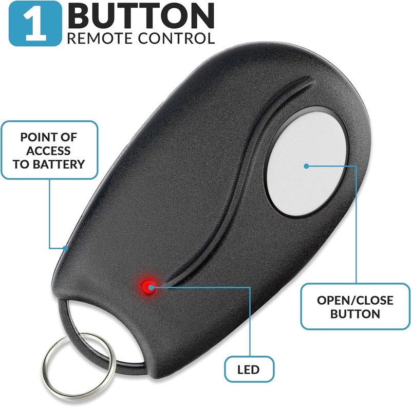 For Linear Mega Code MCT-2 MCT-3 Garage Door Remote Transmitter DNT00084 318mhz gallery