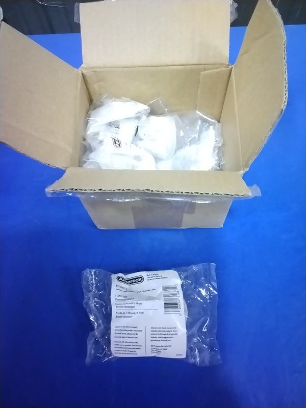 Amerock BP15862CZ Knob 1-3/4 in (44 mm) Champagne Bronze, Box Of 10