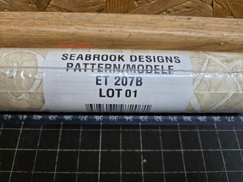 Geometric Wallpaper Border Living Room, Dining Room ET207B Seabrook Designs gallery