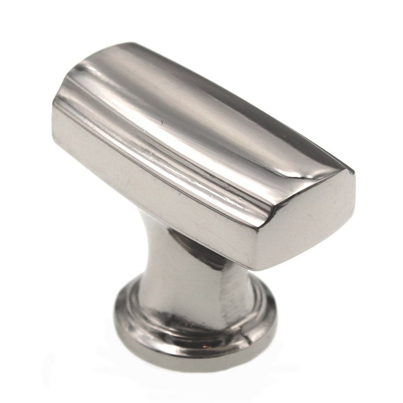 Amerock Highland Ridge 1 3/8″ Rectangle Cabinet Knob Polished Nickel BP55311PN