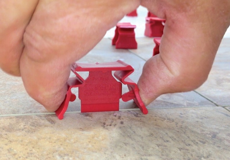 Tuscan Blue SeamClip Leveling System Lippag free System gallery