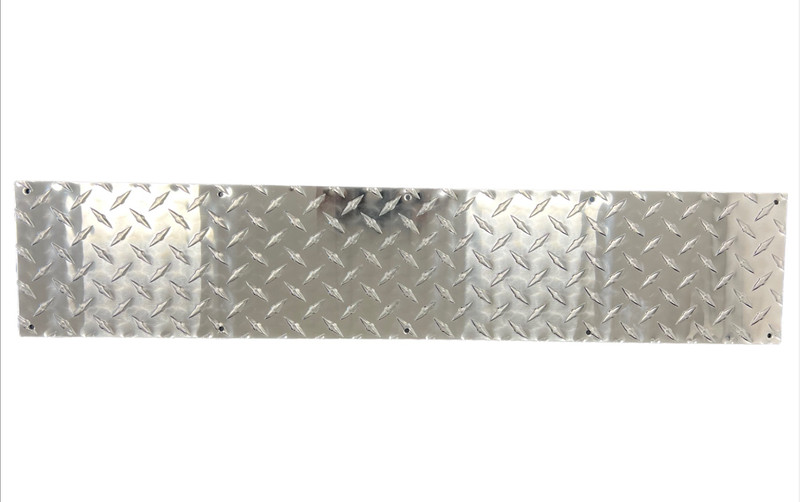 12″ x 34″ ALUMINUM DIAMOND PLATE, DOOR KICK PLATE