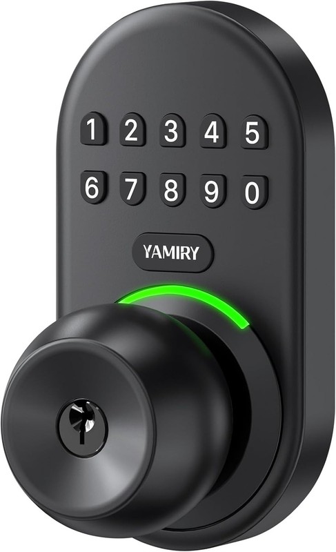 Keyless Entry Digital Lock with Auto-Lock & Weather Resistance for Security gallery