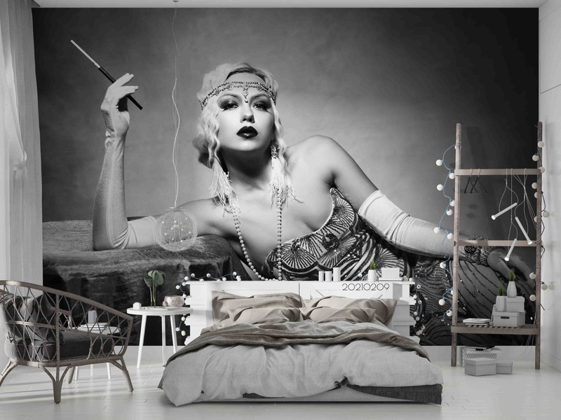 3D Marilyn Monroe Poster Self-adhesive RemoveHable Wallpaper Wall Mural 90