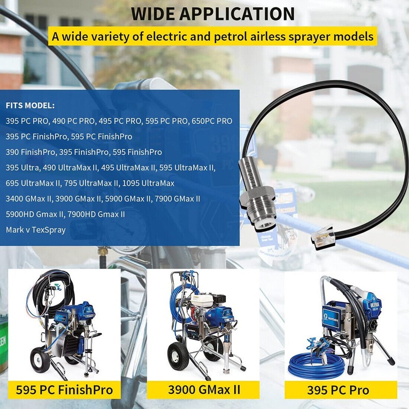 243222 Airless Sprayer Pressure Transducer For Most Graco Airles Paint Sprayers gallery