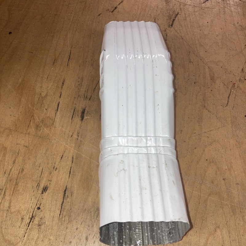 Downspout Leader Gutter OFFSET 3×4 Aluminum [Offset = 3″/A-Style] 10 Colors