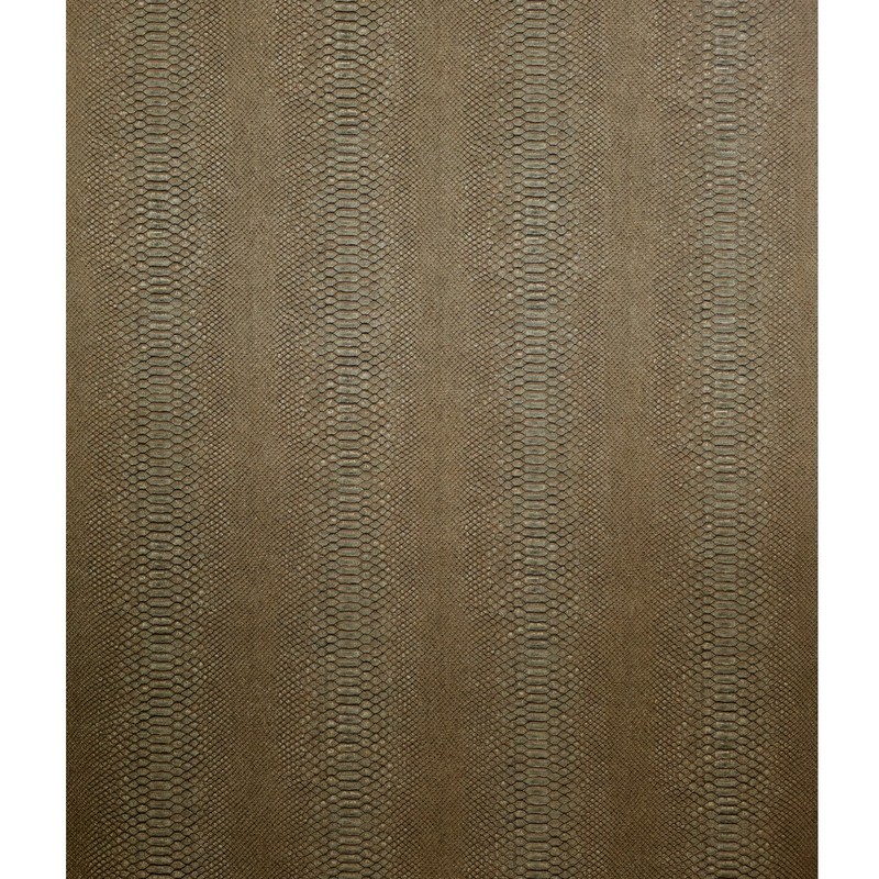 Mustard bronze olive brown faux python scale snake skin texture modern wallpaper gallery