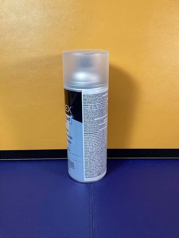 12 Oz. Matte Clear Interior/Exterior Topcoat Spray Paint Ultra Durable Finish gallery