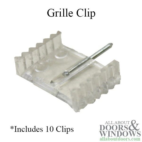 Window Grille/ Grid Parts: 1/2 Inch I/S Dimension, Sliding Gri