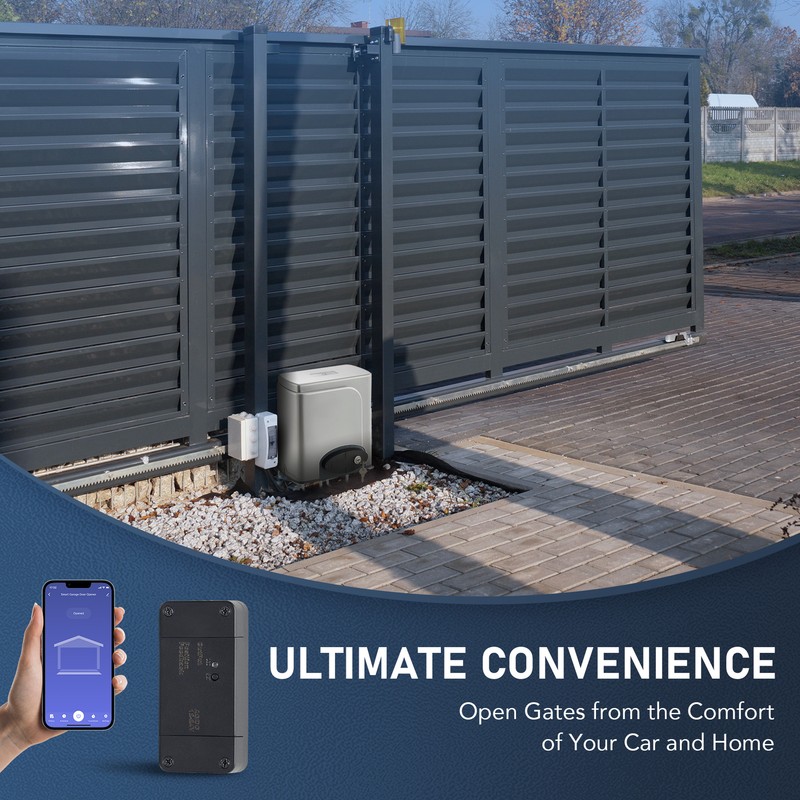 CO-Z Sliding Gate Opener APP Controller Compatible with Tuya Smart Life gallery