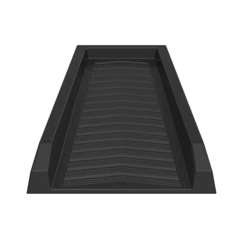 24 In. Black Vinyl Splash Block gallery