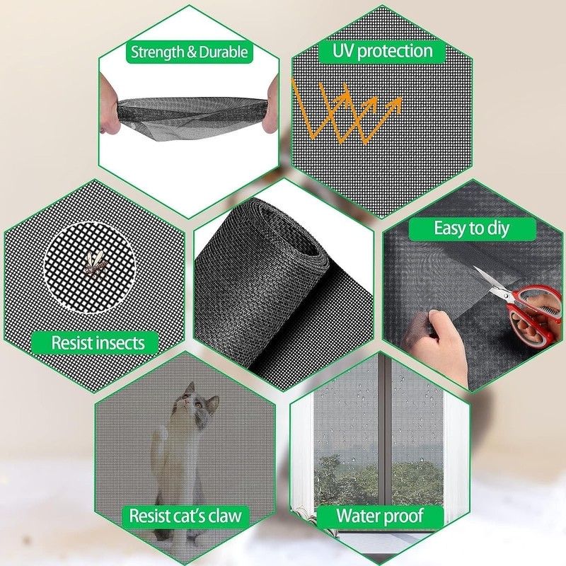 Durable Pet Proof Window Screen Replacement gallery