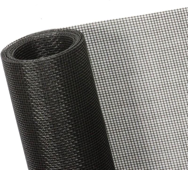 Window Screen Replacement 48"x118" Fiberglass Mesh Charcoal gallery