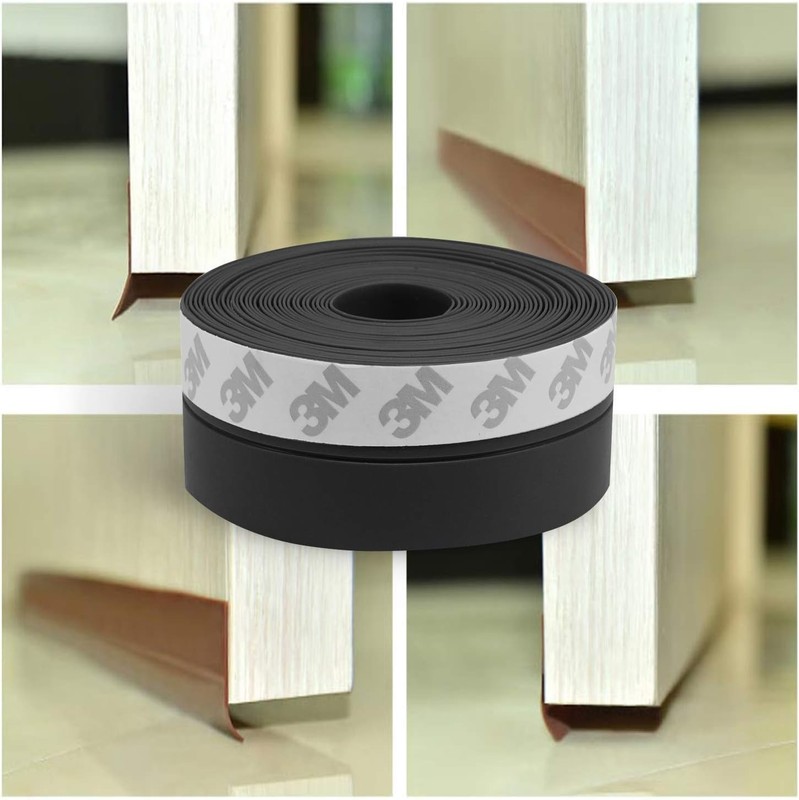Multi-Functional 16ft Silicone Weather Seal - 25mm Wide, Home Comfort Enhancer gallery