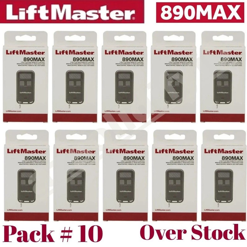 LiftMaster 890MAX Mini Key Chain Garage Door Opener 2.0+ security remote control