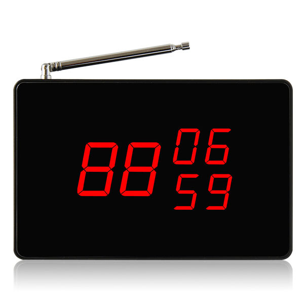 Wireless Calling Button Buzzer Pager Restaurant Paging System For Bar Clinic gallery