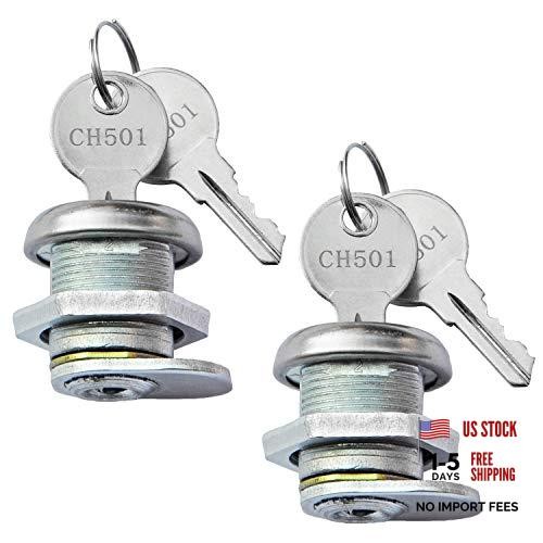 Truck Tool Box Lock Replacement with Keys Pickup Toolbox 2 Pack keyed alike