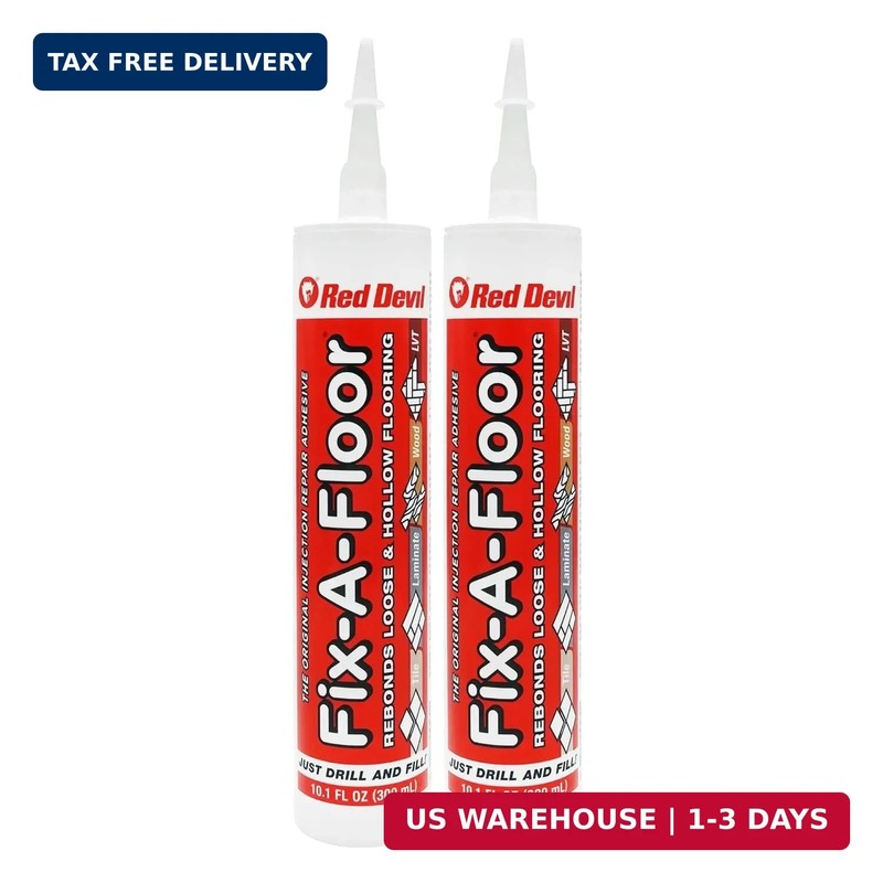 The Original Fix-A-Floor Loose Tile Repair Adhesive – Tile, Porcelain, Ceramic,