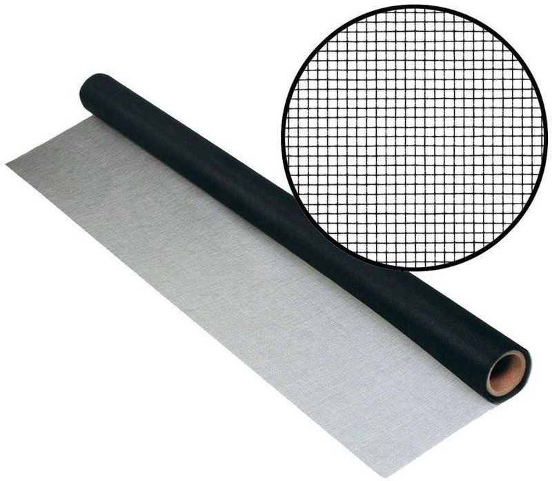 Fiberglass Mesh Insect Barrier, Minimum Cut 4Ft x 7Ft Opening's Screen, D.Green