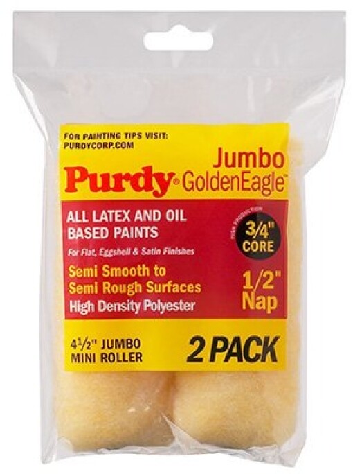 Purdy Mini Roller Polyester 1/2 ” Nap 4-1/2 ” 3/4 “