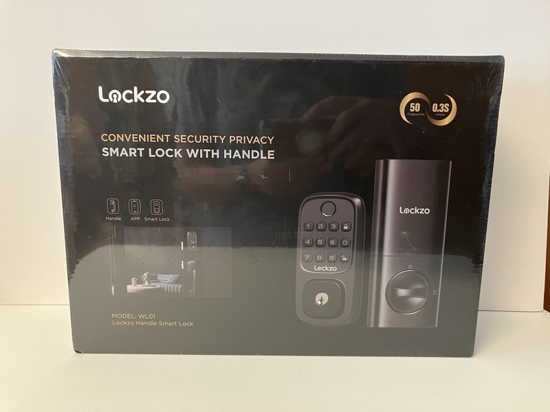 Lockzo Smart Lock With Handle Model WL01 BRAND NEW FACTORY SEALED