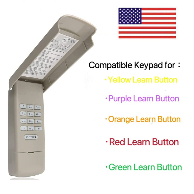 877MAX 877LM Keypad Wireless Keyless Entry for liftMaster Garage Door Opener