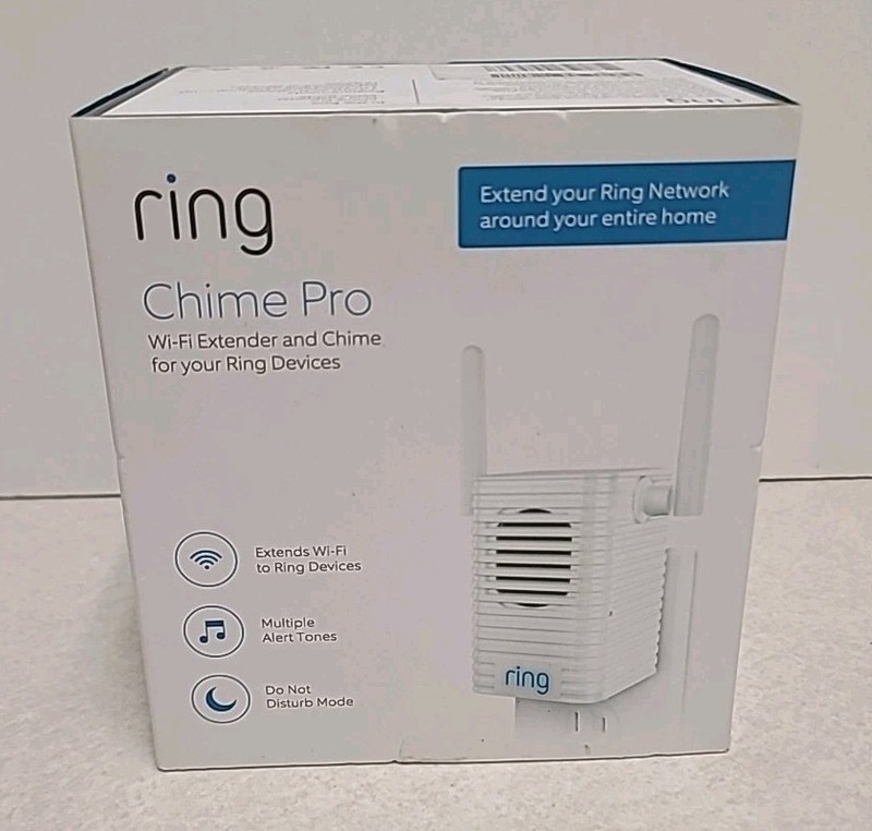 Ring Chime Pro Wi-Fi Extender and Chime Security Alert