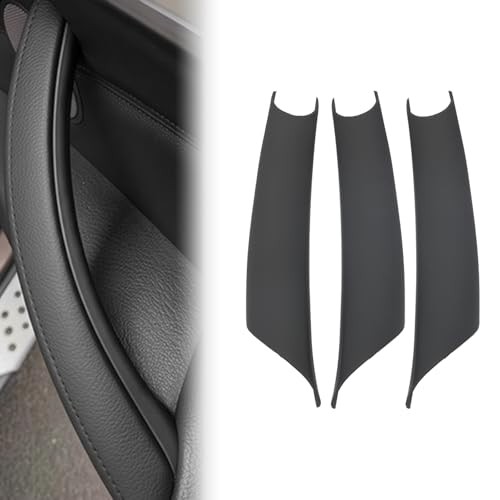 3PCS Interior Door Pull Handle Cover Trim for BMW X5 E70/E71 (2007–2014) Blcak gallery