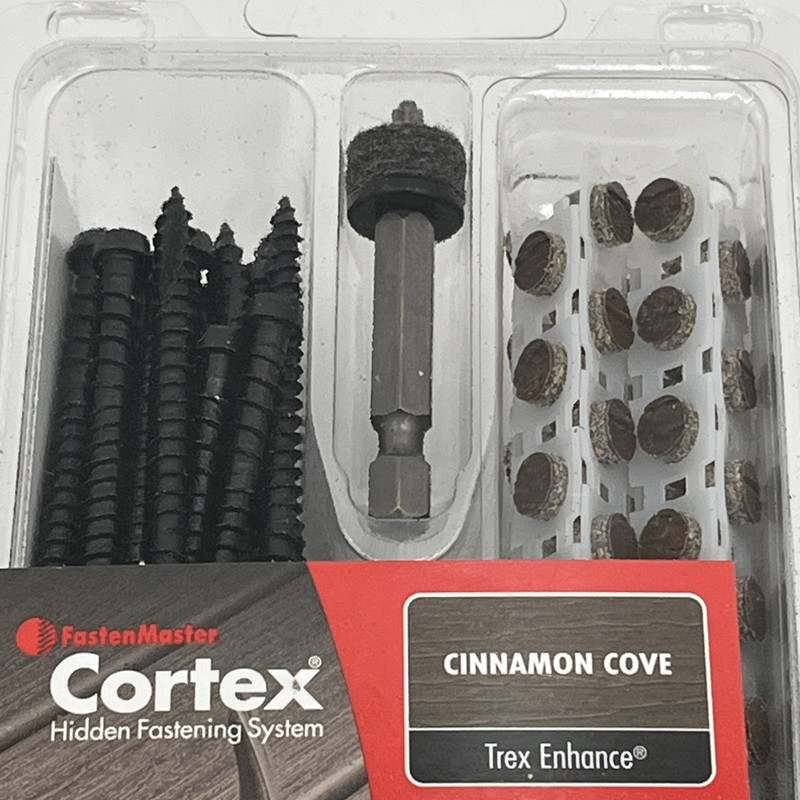 NEW!! FastenMaster 50 LF Collated Cortex for TREX Cinnamon Cove 2-1/2” Screws gallery
