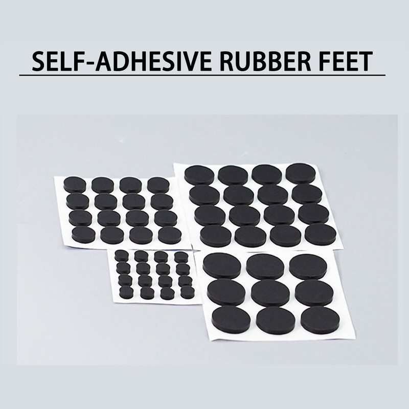Small & Large RUBBER FEET Self Adhesive Bumper Stops, Door Buffer Rubber Pads