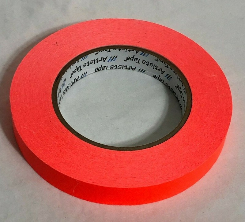 PRO TAPES & SPECIALTIES PRO ARTIST PAPER TAPE ORANGE 3/4 INCH