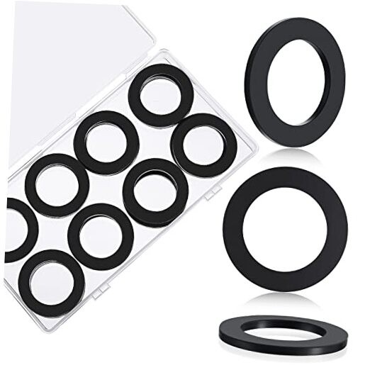 30 Pack Inner Diameter 1 Inches Outer Diameter 1.5 Inches Oversize Rubber gallery