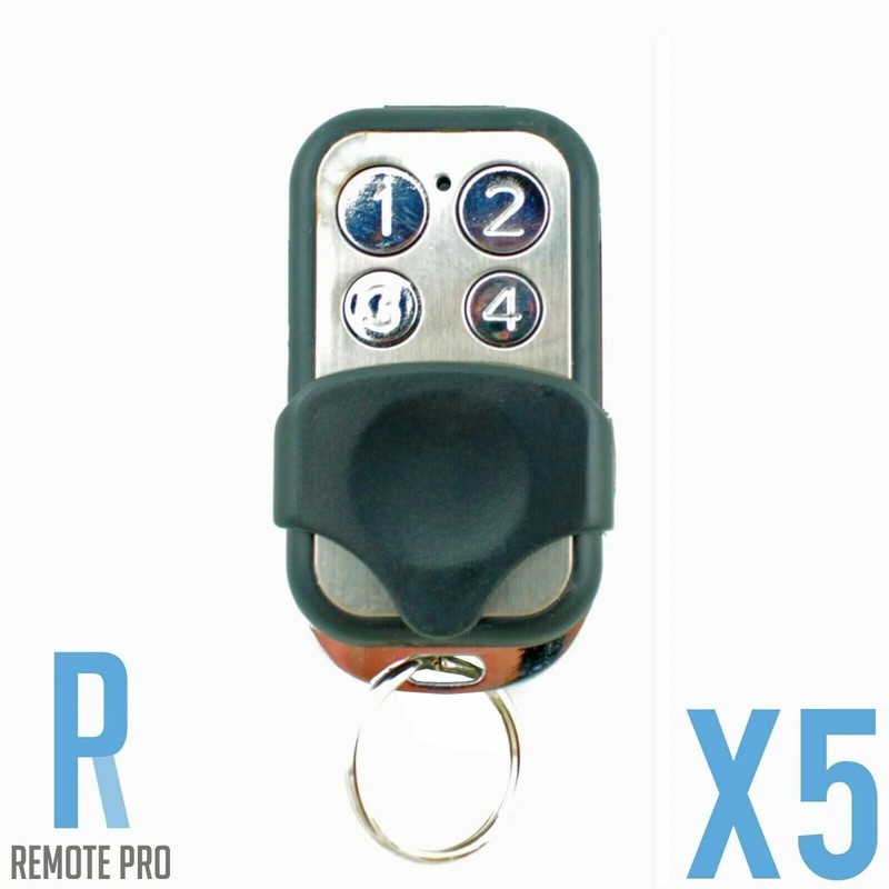 5 x Activor Remote Control 4 Button for HillS/DAS-Reliance & NX Alarm Panels