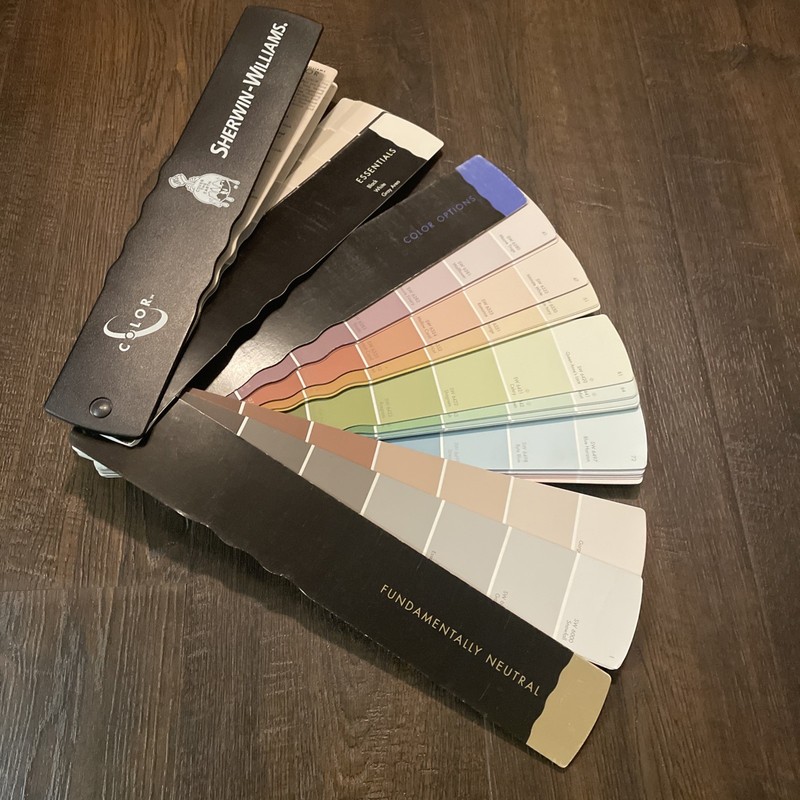 Sherwin Williams Paints Color Fan Deck SWP Cover The Earth Sample Book