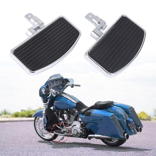 Front Rider Floorboards Adjustable for Harley Sportster 883 1200, Driver Foot gallery