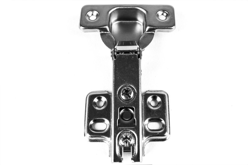 2 Pieces Full Overlay Frameless Concealed Cabinet Hinges with Screws gallery