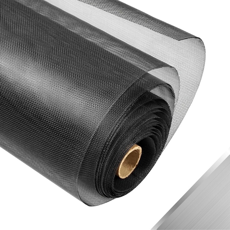 304 Stainless Steel Mesh Window Screen Roll, 35IN x 10FT Metal Window Screen …