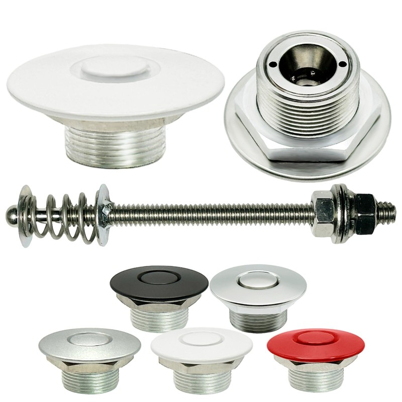 White 1.50″” Pro Series & 4″” Stud MADE