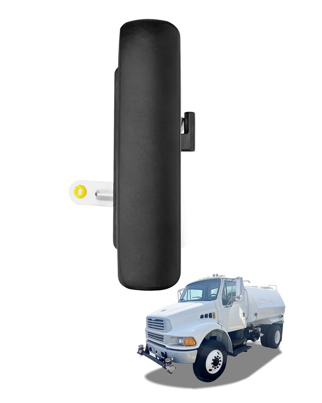 Driver Door Handle, Compatible with 2000-2009 Front Left Driver, Black