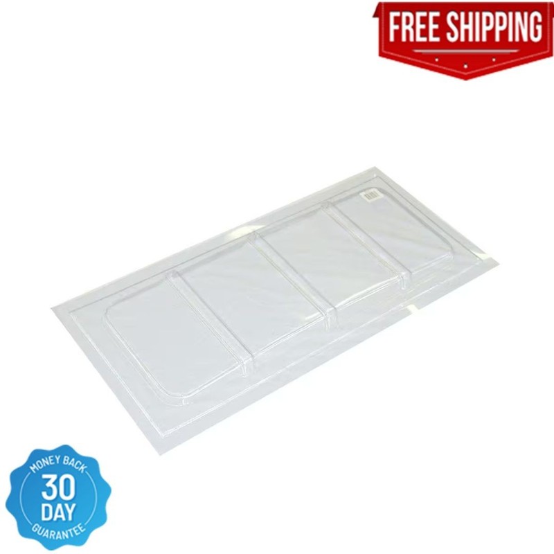35-1/2 In. X 16-1/2 In. Polyethylene Rectangular Basement Window Cover