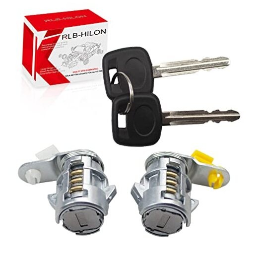 RLB-HILON Door Lock Cylinder Set Compatible with Toyota 4runner 1989 to 1998