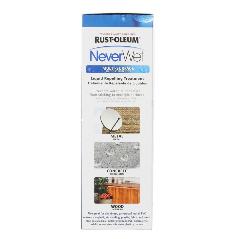 Rust-Oleum NeverWet Multi-Surface Liquid Repelling Treatment, 18oz gallery