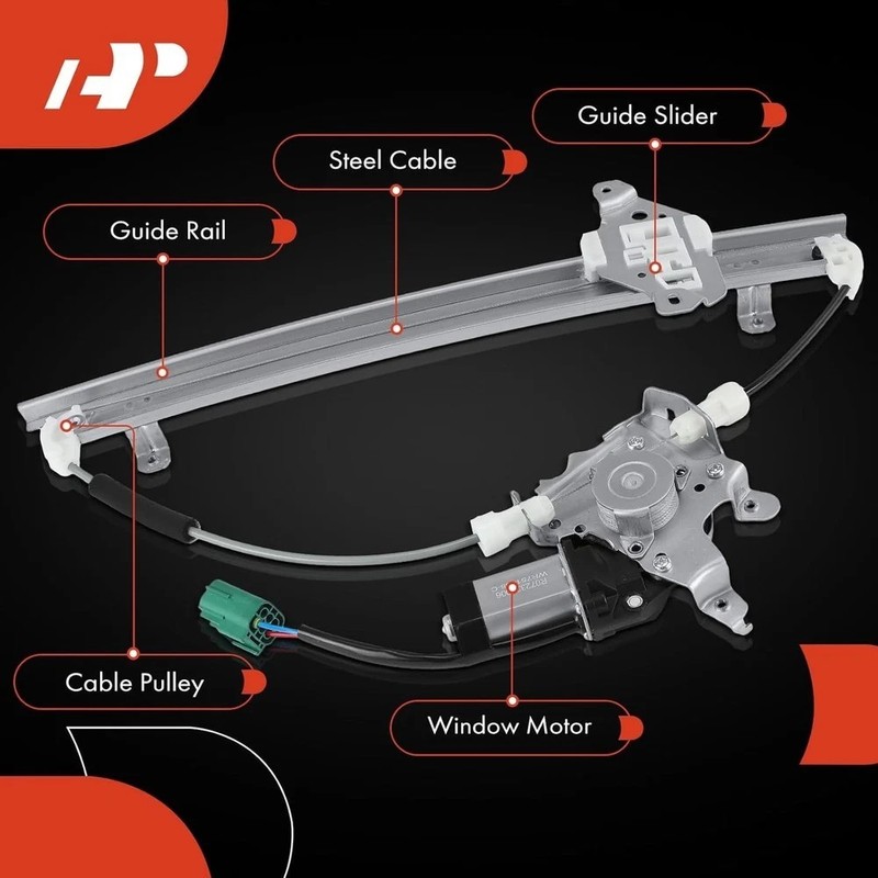 Power Window Regulator with Motor Compatible with Nissan Front Driver Side gallery