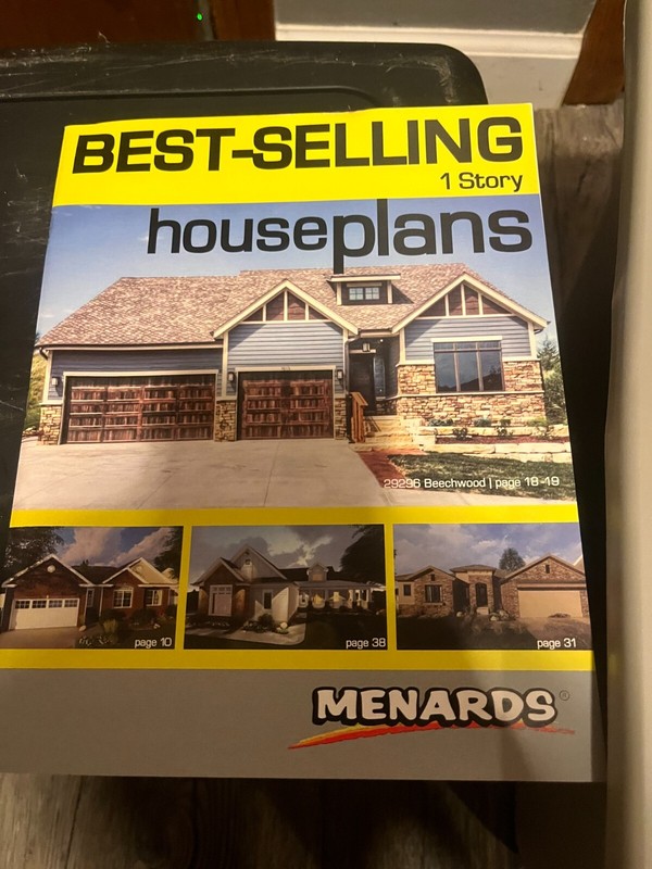 Menards 1 Story Houseplans project building blueprints construction home build
